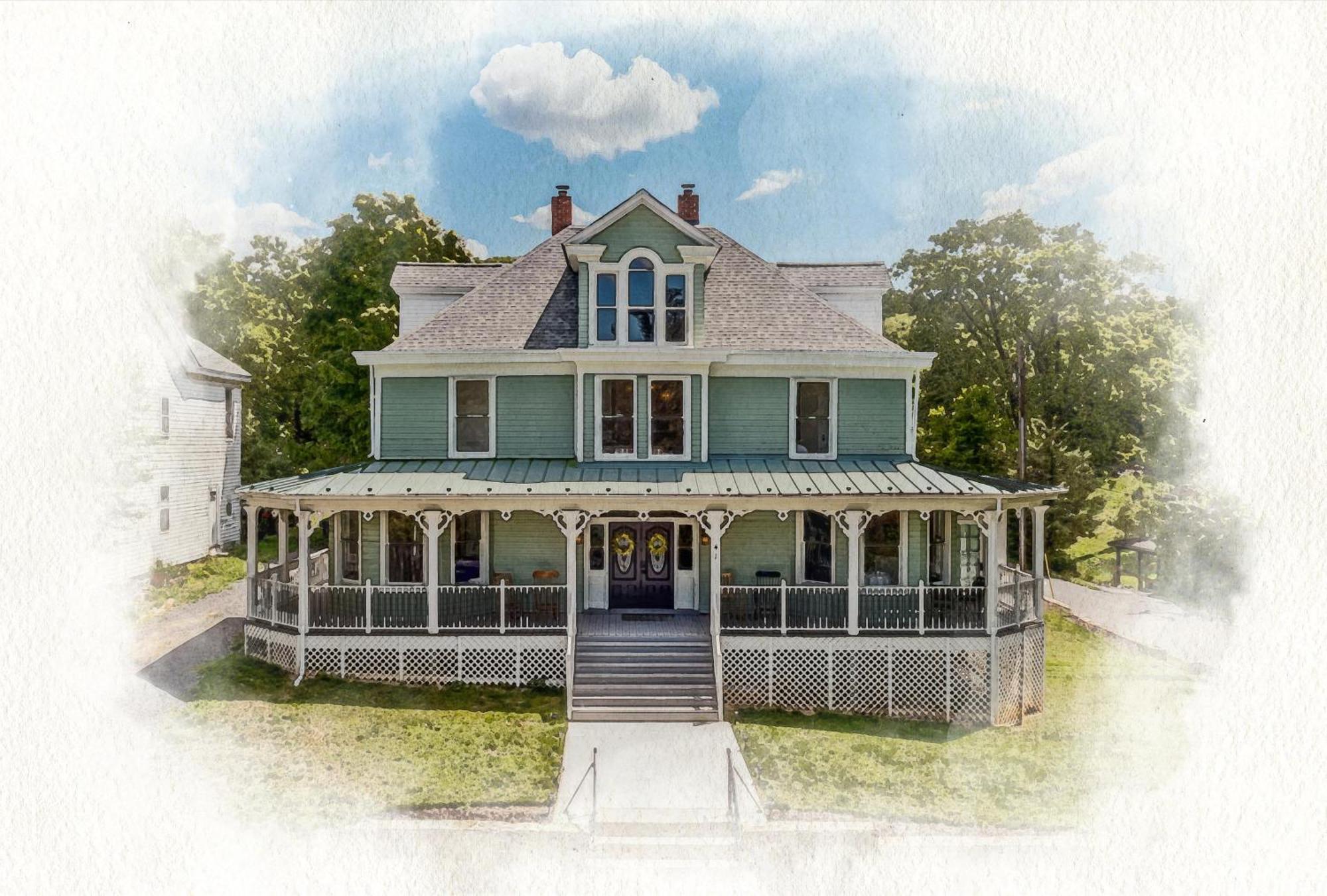 The Grand Castalian Inn Bed And Breakfast Berkeley Springs Exterior foto